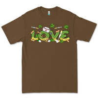 Cacao st patricks love nurse Premium Tee - MaliasSmallBusiness