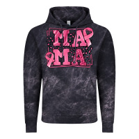 Cloud Black Breast Cancer Awareness mama Vintage Hoodie - LillyAllenDesigns