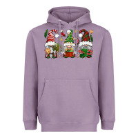 Lavender Christmas Gnomes Heavyweight Hoodie - BundleAndBundleShop