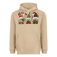 Mushroom Christmas Gnomes Heavyweight Hoodie - BundleAndBundleShop