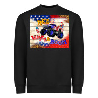 Black red white & boom Heavyweight Sweatshirt - TumblerDesignByShophia