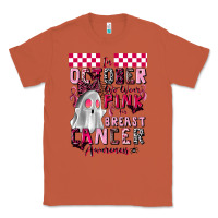 Copper pink ghost breast cancer awareness Classic Tee - LillyAllenDesigns