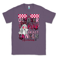 Lavender pink ghost breast cancer awareness Classic Tee - LillyAllenDesigns