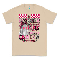 Mushroom pink ghost breast cancer awareness Classic Tee - LillyAllenDesigns