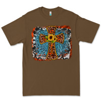 Cacao western cross Premium Tee - JahusDesignShop