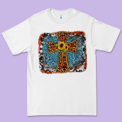 Western Cross Premium Tee Designed By Jahusdesignshop