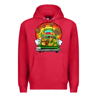 Cardinal St. Patrick's Day truck Premium Hoodie - OliviaCreatesArt