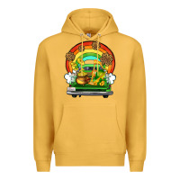 Mustard St. Patrick's Day truck Premium Hoodie - OliviaCreatesArt