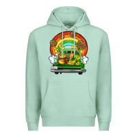 Seafoam St. Patrick's Day truck Premium Hoodie - OliviaCreatesArt