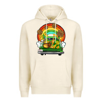 Tofu St. Patrick's Day truck Premium Hoodie - OliviaCreatesArt