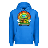 True Royal St. Patrick's Day truck Premium Hoodie - OliviaCreatesArt