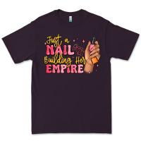 Plum just a nail boss building her empire Premium Tee - MaliasSmallBusiness