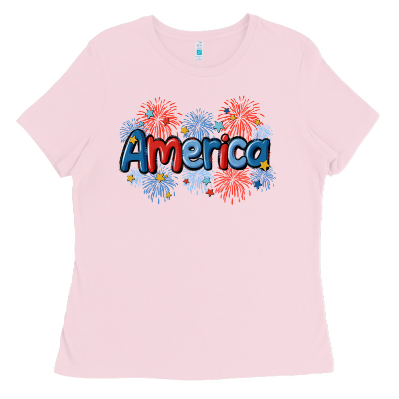 America Ladies Tee by MaliasSmallBusiness | Teevron