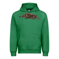 Emerald Platypus Urban Hoodie - LillyAllenDesigns