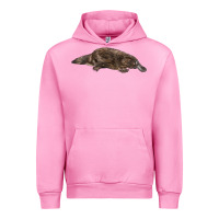 Fuchsia Pink Platypus Urban Hoodie - LillyAllenDesigns