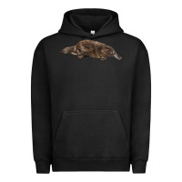 Pigment Black Platypus Urban Hoodie - LillyAllenDesigns