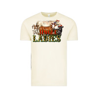 Vintage Arctic all the jingle ladies christmas cows Vintage Tee - LillyAllenDesigns