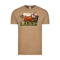 Vintage Coffee all the jingle ladies christmas cows Vintage Tee - LillyAllenDesigns