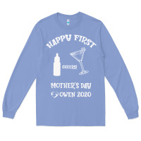 Colony Blue Happy Fırst Cheers Mother's Day Owen 2020 Long Sleeve Tee - Bettercallsaul