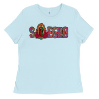 Baby Blue suegro our lady of guadalupe 2 Ladies Tee - Jasminsmagicworld