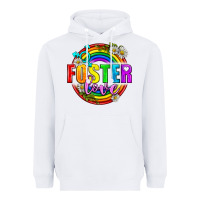 White Foster Love Pride Lgbtq Heavyweight Hoodie - BundleAndBundleShop