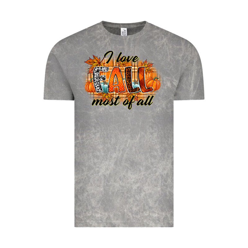 I Love Fall Most Of All Vintage Tee by RacoonDesign | Teevron