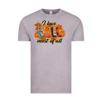 Vintage Zinc i love fall most of all Vintage Tee - RacoonDesign