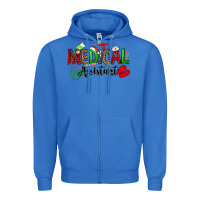 True Royal medical assistant christmas Zipper Hoodie - OliviaCreatesArt