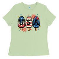 Matcha usa popsicles Ladies Tee - MaliasSmallBusiness