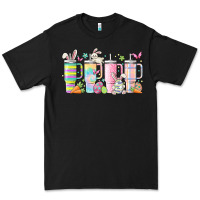 Black retro groovy easter Premium Tee - MaliasSmallBusiness