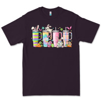 Plum retro groovy easter Premium Tee - MaliasSmallBusiness