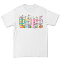 White retro groovy easter Premium Tee - MaliasSmallBusiness