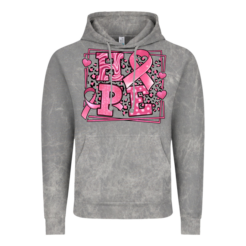 Western Hope Breast Cancer Awareness Ribbon Vintage Hoodie by LillyAllenDesigns | Teevron