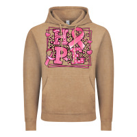 Vintage Coffee Western Hope Breast Cancer Awareness Ribbon Vintage Hoodie - LillyAllenDesigns