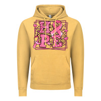 Vintage Mustard Western Hope Breast Cancer Awareness Ribbon Vintage Hoodie - LillyAllenDesigns