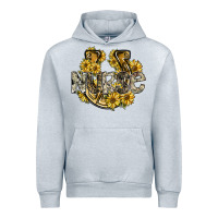 Heather Grey nurse Urban Hoodie - SublimationCraftShop