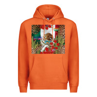 Carrot Mexico flag Premium Hoodie - FaDigitalArtStudio