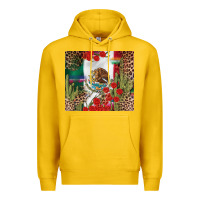 Lemon Mexico flag Premium Hoodie - FaDigitalArtStudio