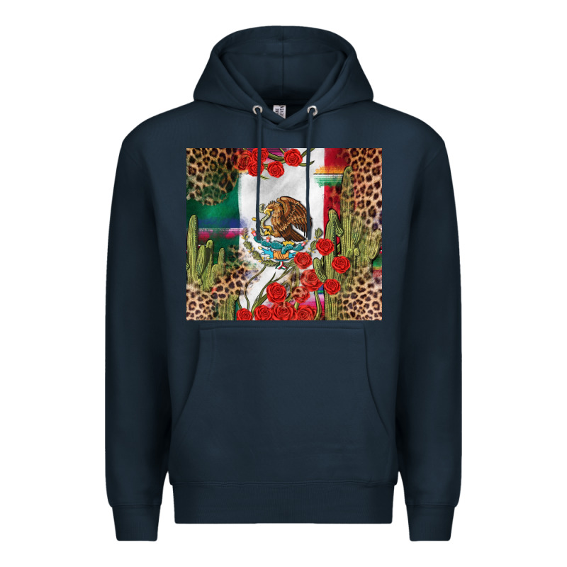 Mexico Flag Premium Hoodie by FaDigitalArtStudio | Teevron