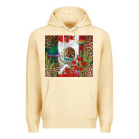 Pina Colada Mexico flag Premium Hoodie - FaDigitalArtStudio