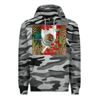 Slate Camo Mexico flag Premium Hoodie - FaDigitalArtStudio