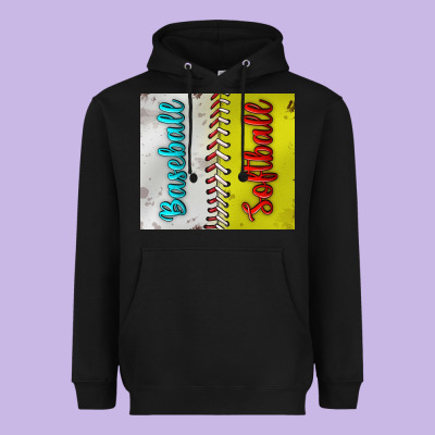 Baseball And Softball Tumbler Heavyweight Hoodie Designed By Bundleandbundleshop