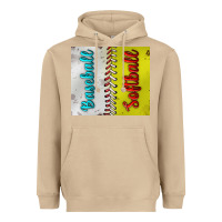 Mushroom Baseball And Softball Tumbler Heavyweight Hoodie - BundleAndBundleShop