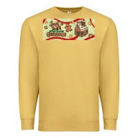 Antique Gold just a girl who loves christmas Premium Sweatshirt - BundleAndBundleShop