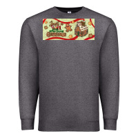 Charcoal Heather just a girl who loves christmas Premium Sweatshirt - BundleAndBundleShop