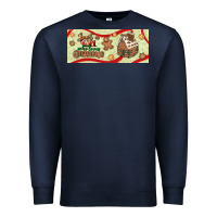 Navy just a girl who loves christmas Premium Sweatshirt - BundleAndBundleShop