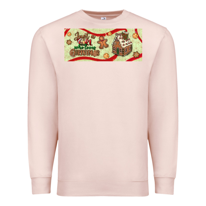 Just A Girl Who Loves Christmas Premium Sweatshirt by BundleAndBundleShop | Teevron