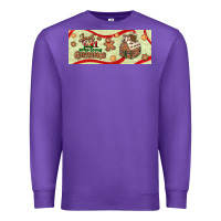 Purple just a girl who loves christmas Premium Sweatshirt - BundleAndBundleShop