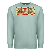 Seafoam just a girl who loves christmas Premium Sweatshirt - BundleAndBundleShop