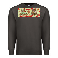 Smoke just a girl who loves christmas Premium Sweatshirt - BundleAndBundleShop